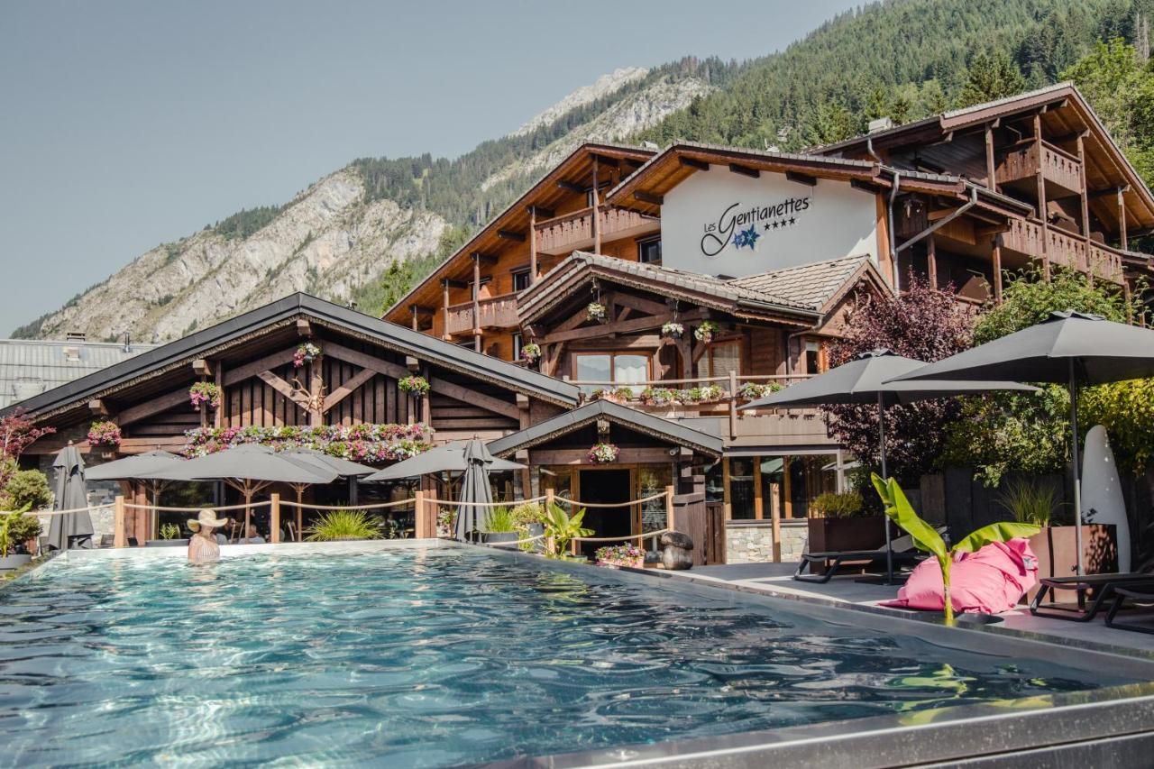 Les Gentianettes Hotel & Spa La Chapelle-d'Abondance Exterior photo